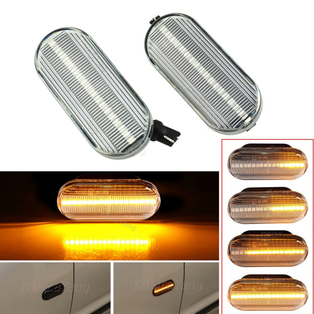 Seta Led Pisca Sequencial Paralamas Amarok