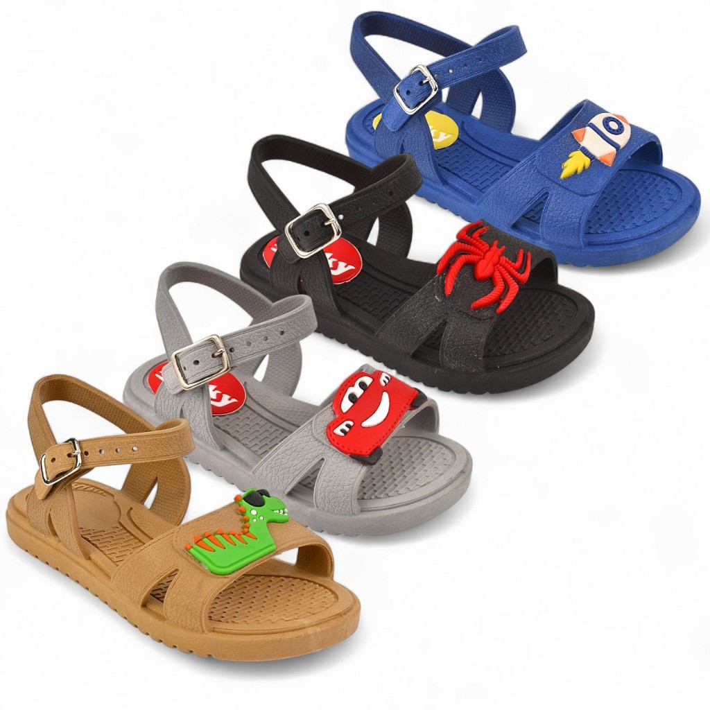 Sandália Infantil Menino Azul Foguete em Oferta na Shopee