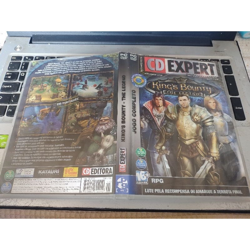 Kings Bounty The Legend - Jogo Para Pc DVD Rom Com Revista CD Expert