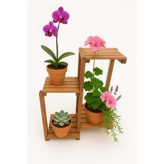 Suporte De Mesa  Plantas Pequenas 4 Lugares 60 cm em Oferta na Shopee