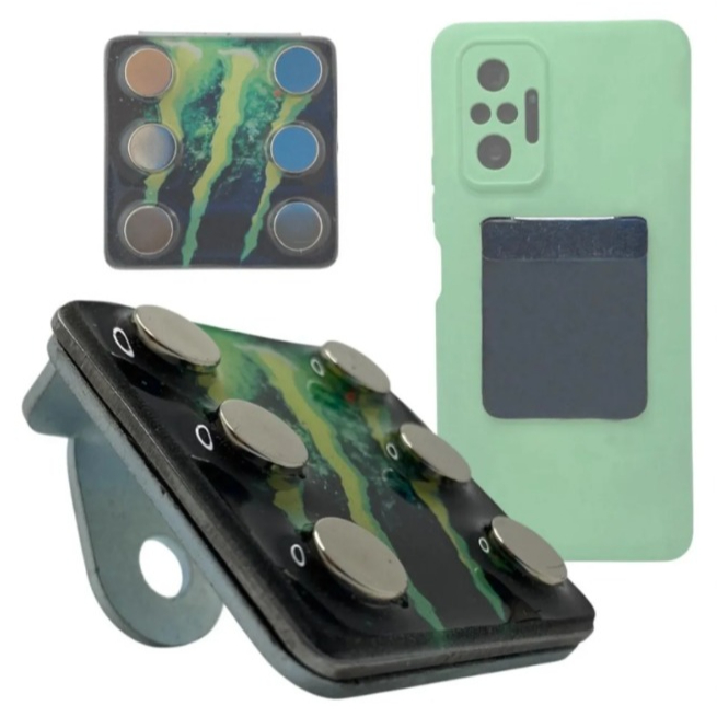 Suporte De Celular P/ Moto Fixação Magnética Imã Extra Forte 6 imãs em Oferta na Shopee