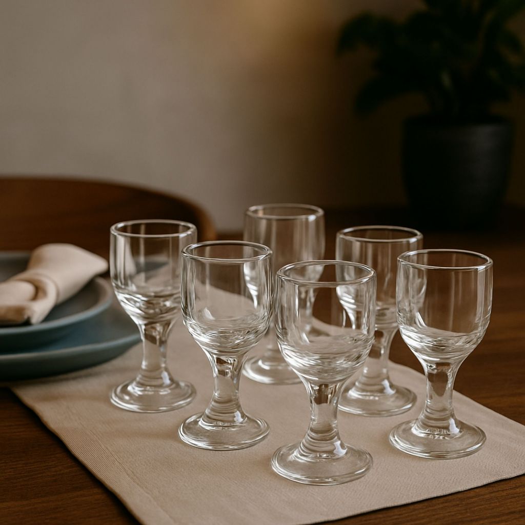Kit c/ 6, 12 ou 24un Mini Taça Tacinha de Vidro, Licor, Vinho, Dose, Lembrancinha, Brinde, Decoração