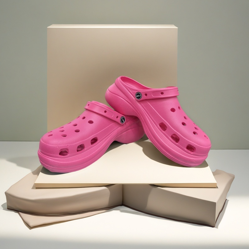 Babuche Feminina Plataforma Corfly – Sandália/Chinelo Antiderrapante, Macio, Leve, Confortável e Personalizável