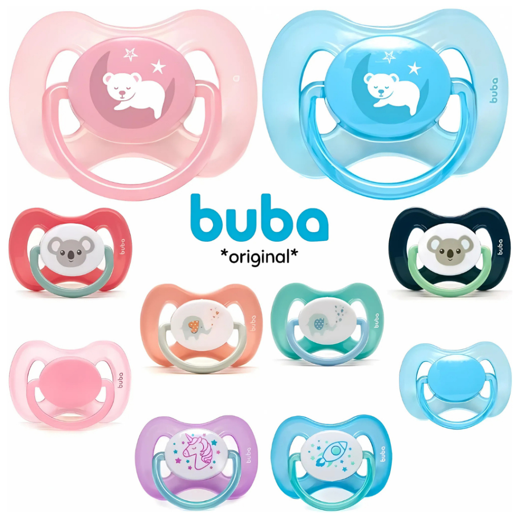 Chupeta Buba Confort Tamanho 1 e 2 em Oferta na Shopee