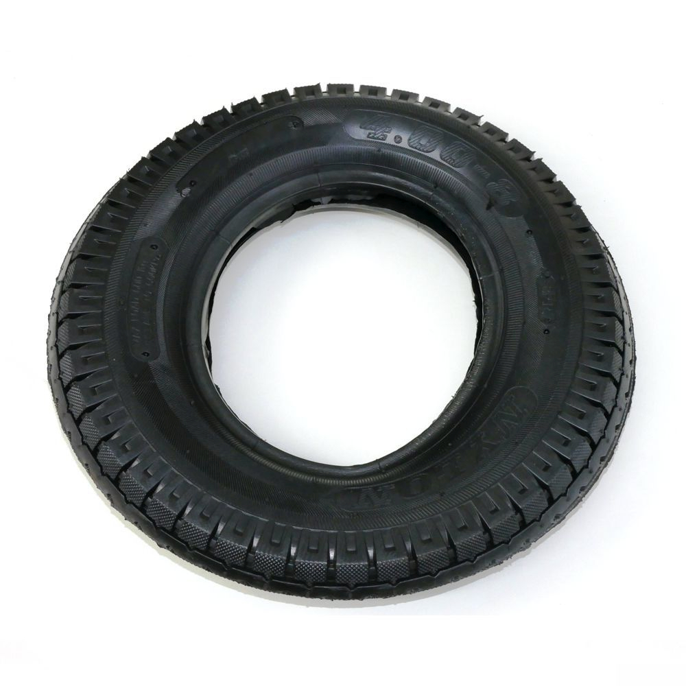 Pneu 4 Lonas 4.0x8 Carga Até 250kg Carrinho De Mão Carga Carriola