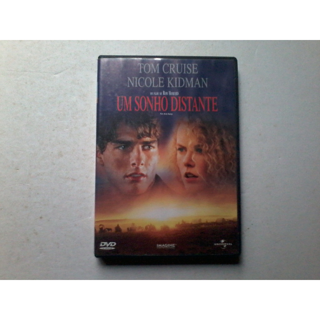 dvd Um Sonho Distante - de Ron Howard com Tom Cruise e Nicole Kidman