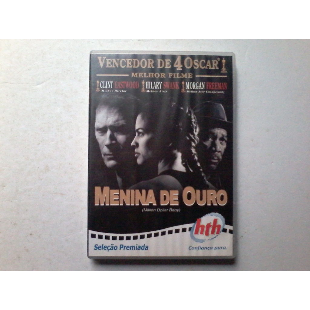 dvd Menina de Ouro - Clint Eastwood Hilary Swank Morgan Freeman