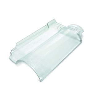 Kit 10 Telhas De Vidro Americana em Oferta na Shopee