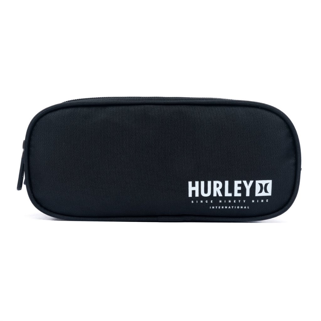 Estojo Hurley Duas Divisórias Reforçado Espaçoso Escola Faculdade