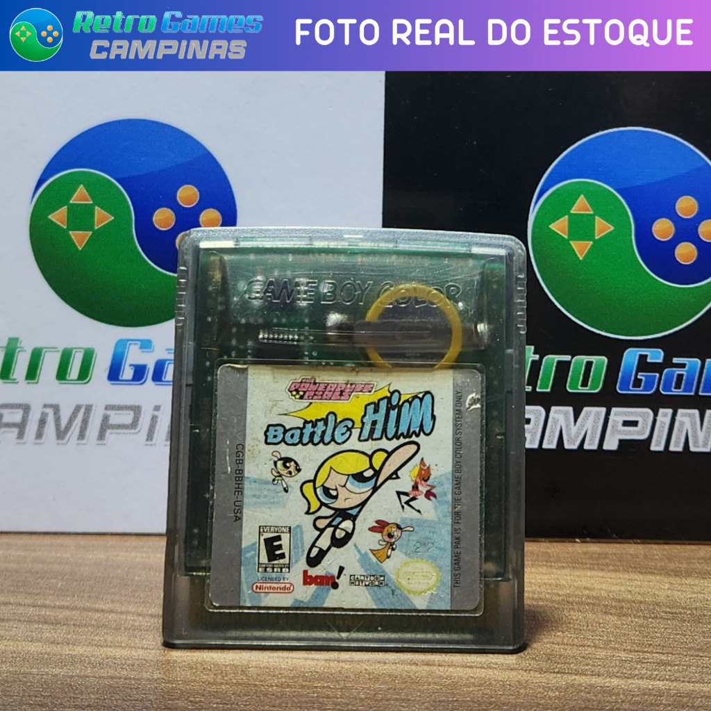 THE POWERPUFF GIRLS BATTLE HIM - GAMEBOY COLOR