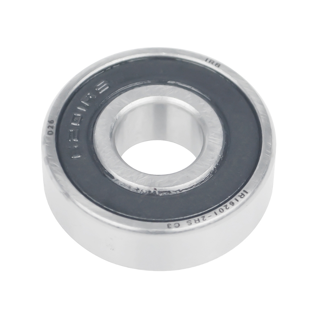 Rolamento Universal 6201 2RS C3 12x32x10 mm Dupla Vedação C/ Folga Aço Forjado - IR16201 2RS C3
