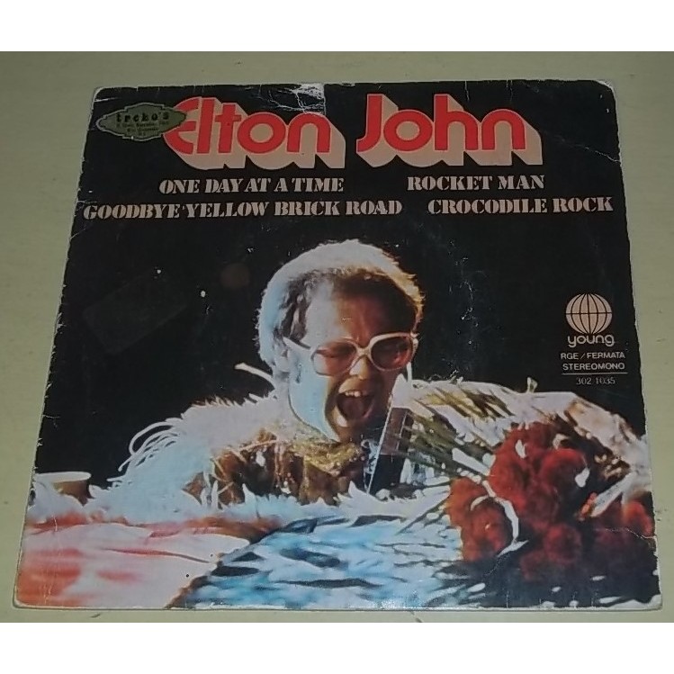 Disco de Vinil Compacto Elton Jhon, Goodbye Yellow Brick Road, Young, 1977