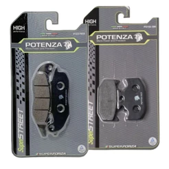 Kit Pastilhas de Freio Fz25 250 Abs 2018-2026 Potenza Super Street