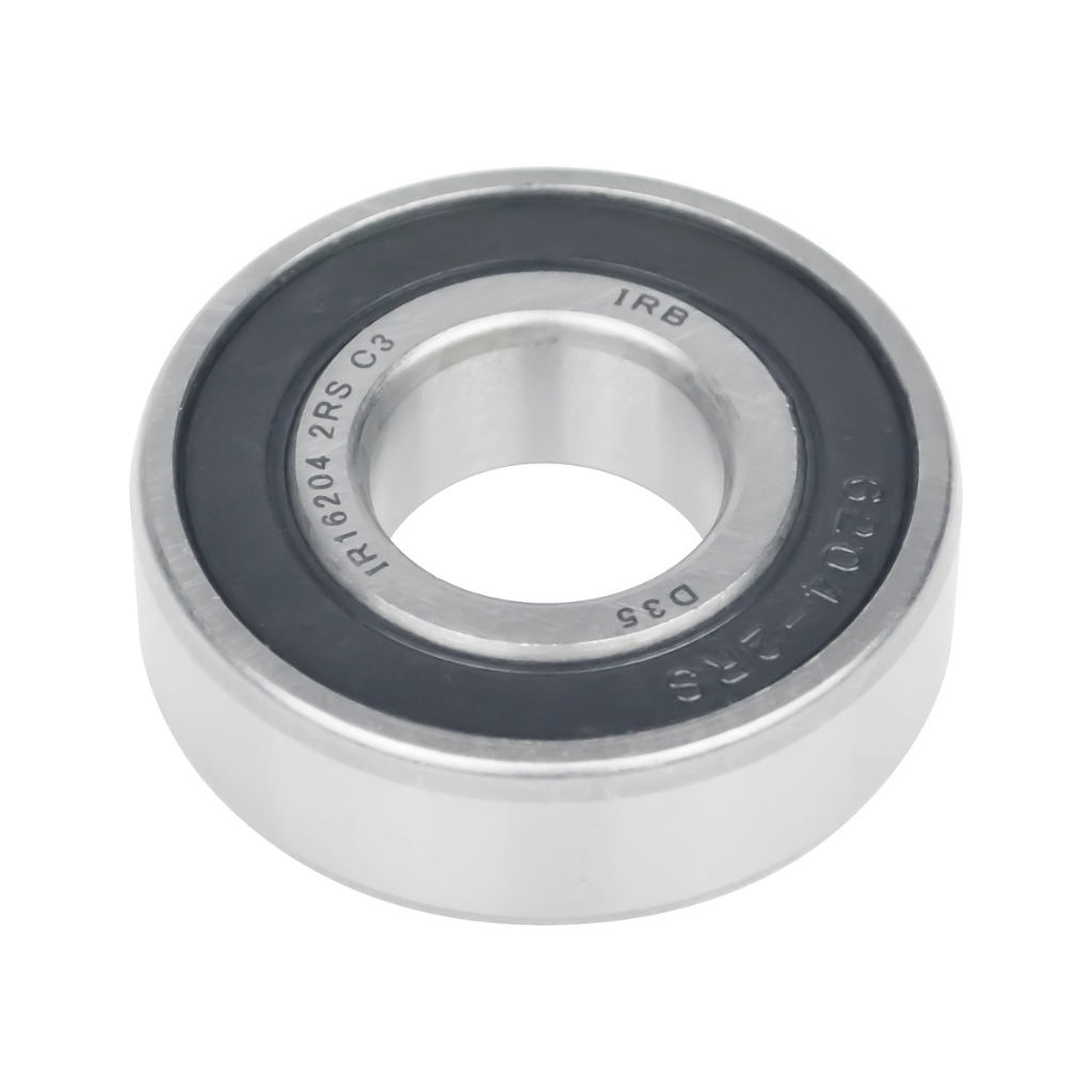 Rolamento Universal 6204 2RS C3 20x47x14 mm Dupla Vedação C/ Folga Aço Forjado - IR16204 2RS C3