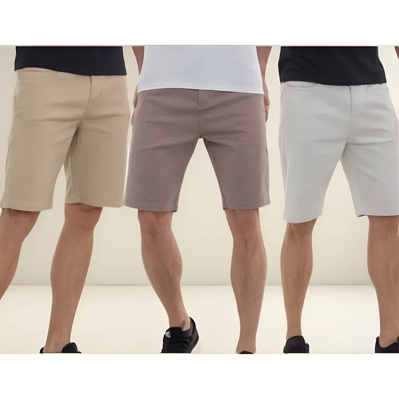 Bermuda Masculina Jeans Preta - Comprar com Melhor Preço em Bermudas