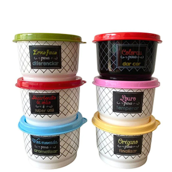 Tupperware Potinho Tempero Bistrô 140ml