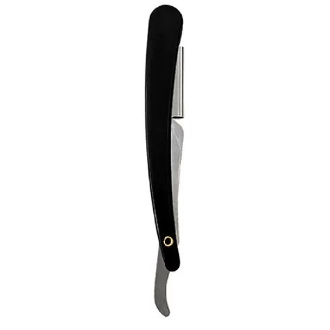 Navalhete Para Barbeiro Preto Inox