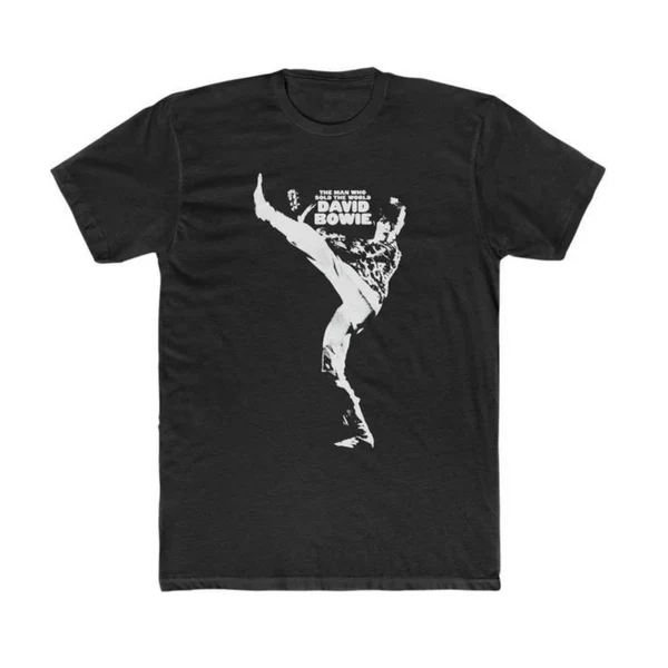 Camiseta Premium David Bowie The Man Who Sold The World Camisa 100% Algodão