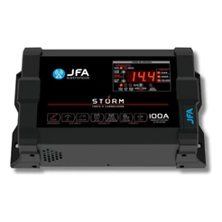 Fonte Jfa Storm 100a Bivolt Carregador Automotivo C/ Medidor