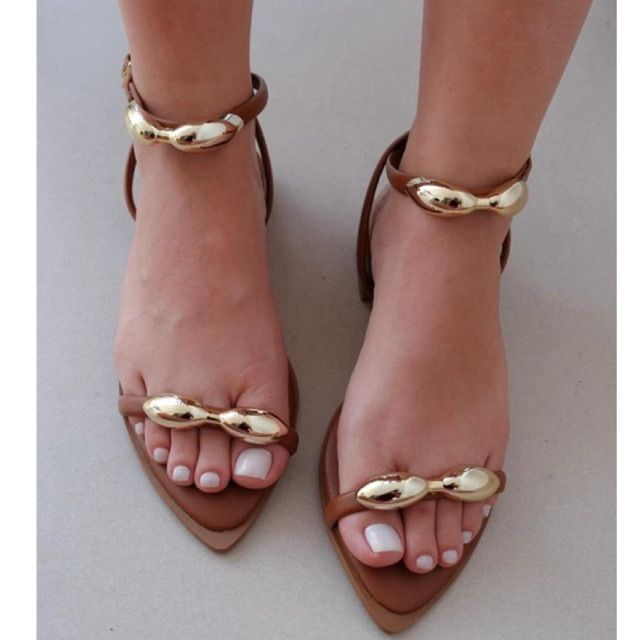 sandália rasterinha salto baixo 2,5 cm feminina várias cores