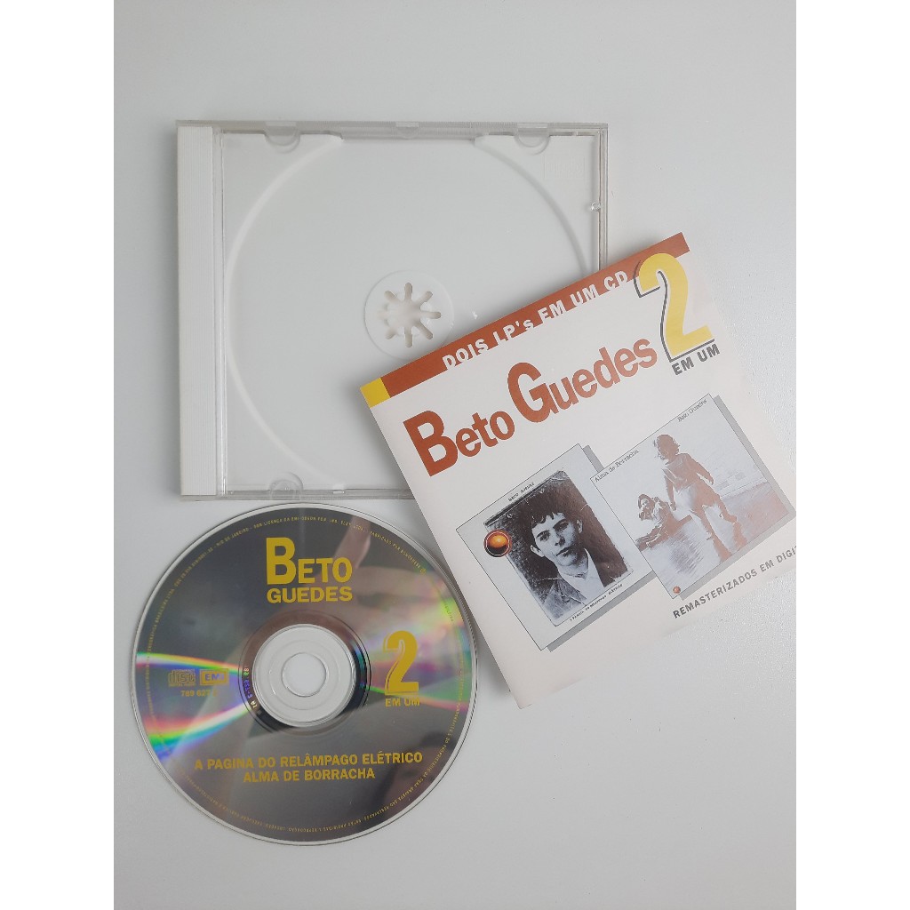 CD Beto Guedes Dois Em Um 1986 Raro