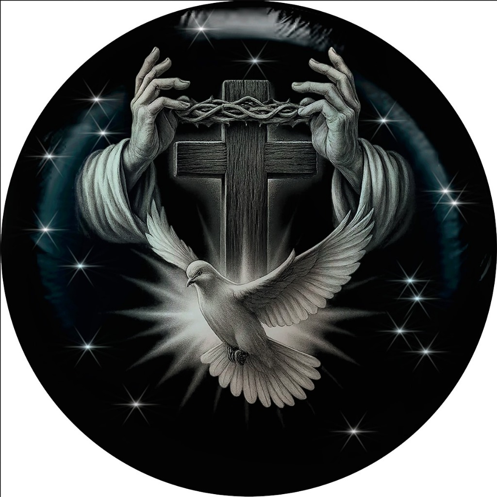 Capa de Estepe para Ecosport Crossfox Religioso Jesus CN811 Lorben