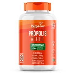 Própolis Verde, Immune Complex, 13mg Fenólicos + Vitaminas, Bigens