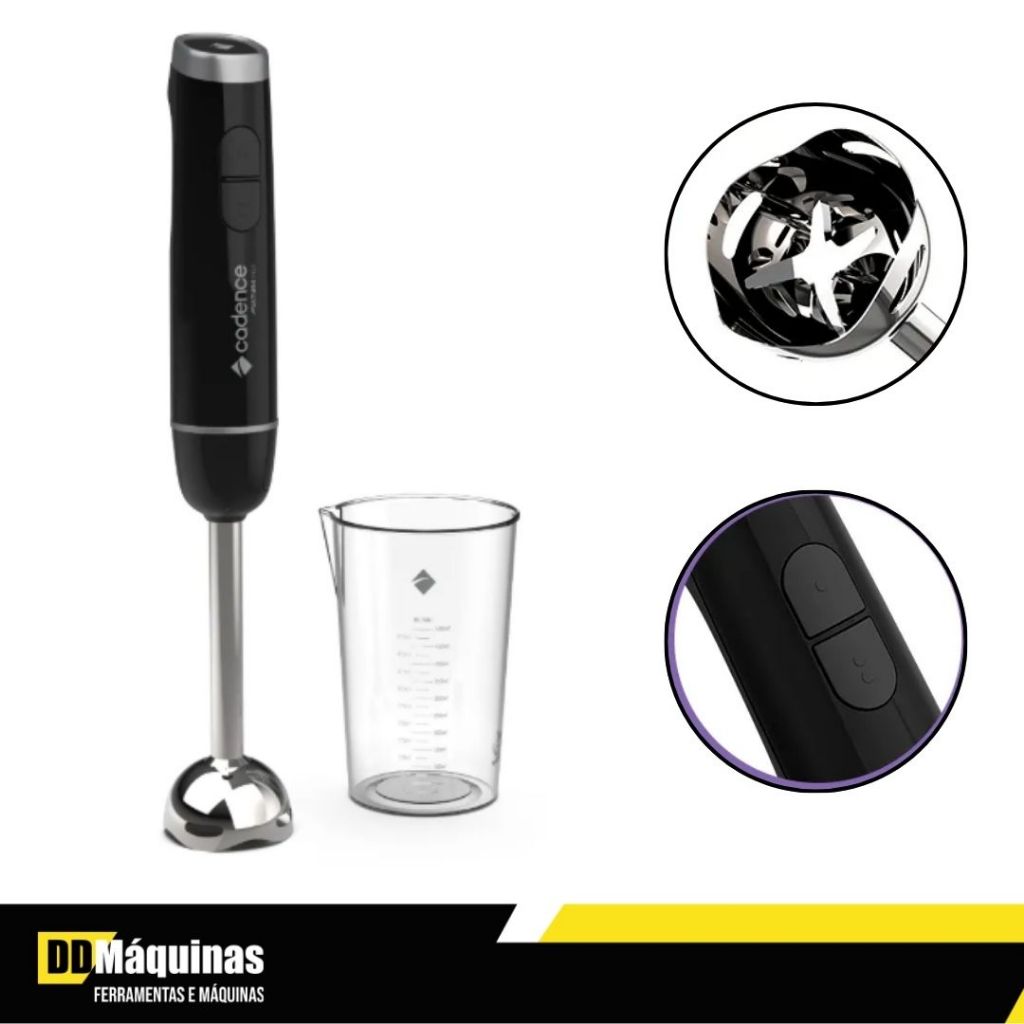 Mixer Elétrico Preto MIX370 127V - Cadence - Home Appliances