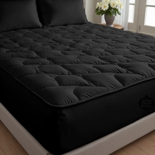 Protetor de Colchao Impermeavel Capa Matelada Solteiro Casal Queen King Facil de lavar Seca rapido em Oferta na Shopee