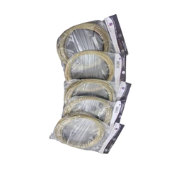 VARAL DE AÇO REVESTIDO EM PVC, KIT COM 5 PACOTES DE 15M