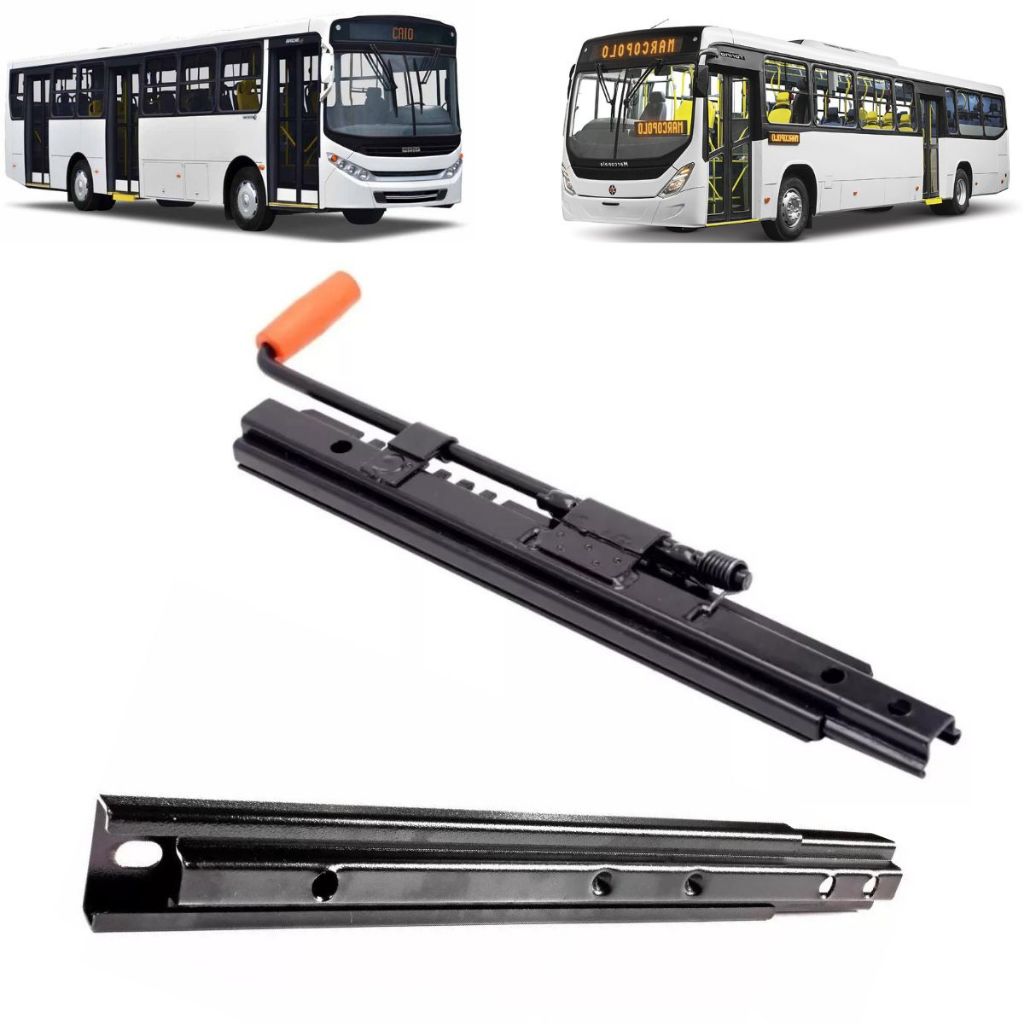 kit Trilho Banco Onibus Grammer Caio Aache Marcopolo Torino Cmil Svelto