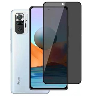 Película Vidro 3D Privacidade Anti Spy Tela Para Xiaomi Mi Redmi Note 11 12 4G 11 10/10C/10A 5G