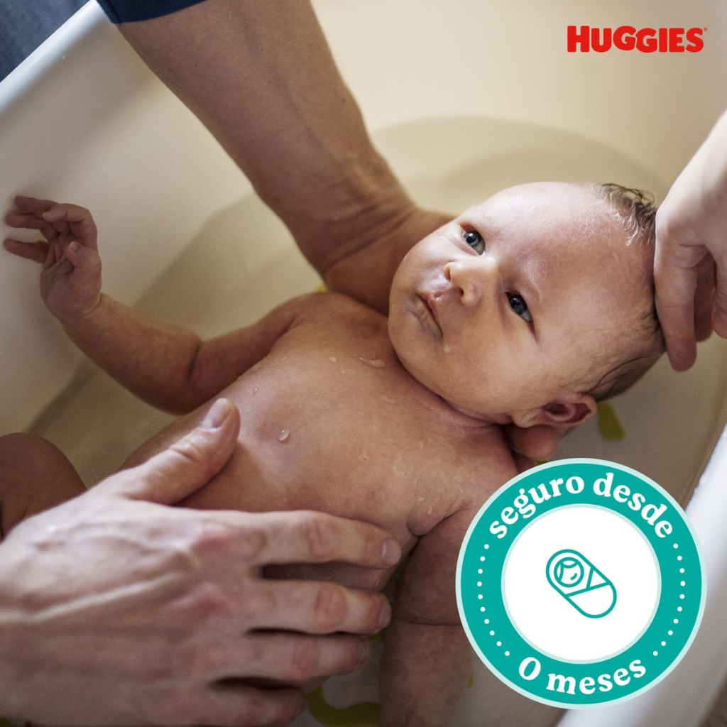 Detalhes do Shampoo Infantil Huggies Extra Suave 400ml
