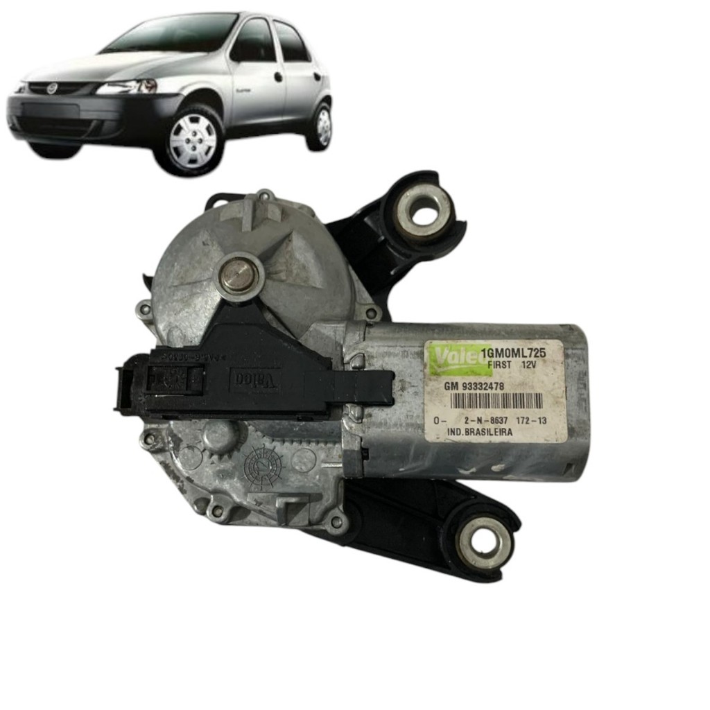 Motor Limpador Traseiro Celta Gm Usado 93332478 C/detalhe