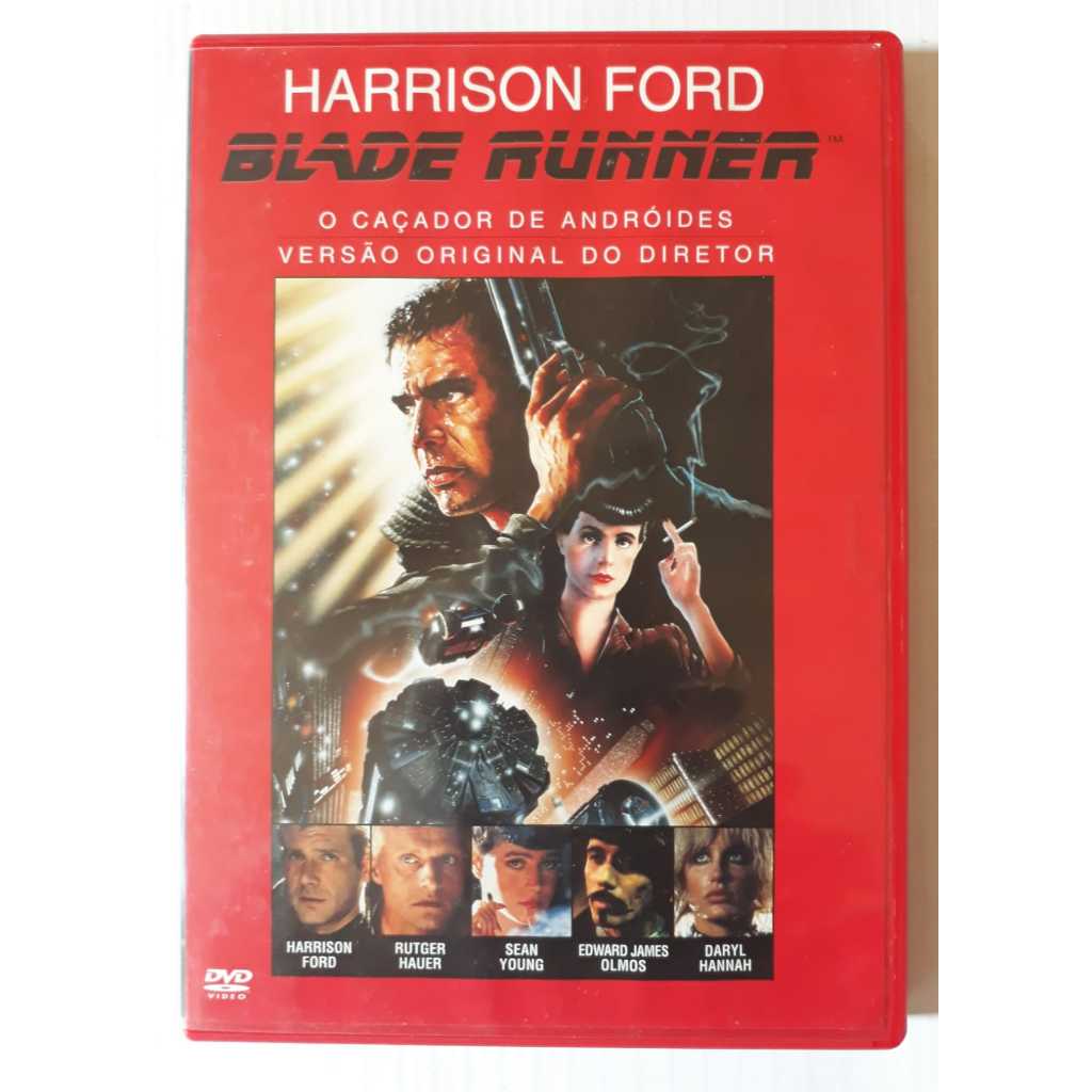 Dvd Blade Runner - O Caçador de Andróides (1982) - Harrison Ford - Original Usado