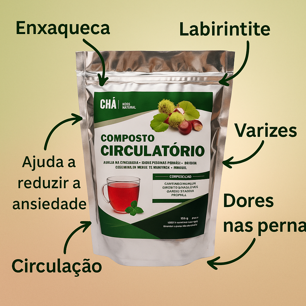Composto Circulatório Para Varizes Circulação em Oferta na Shopee