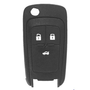 Capa Chave Canivete Onix Cruze Prisma Cobalt Gm + Bateria + Chave de Fenda - 3 botões