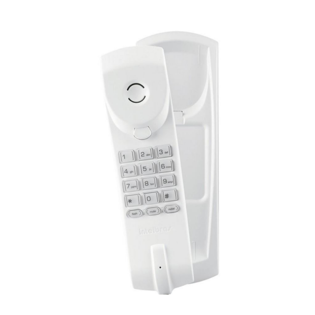 Interfone e Telefone Digital para Condominio Intelbras TC 20 - Branco e Preto