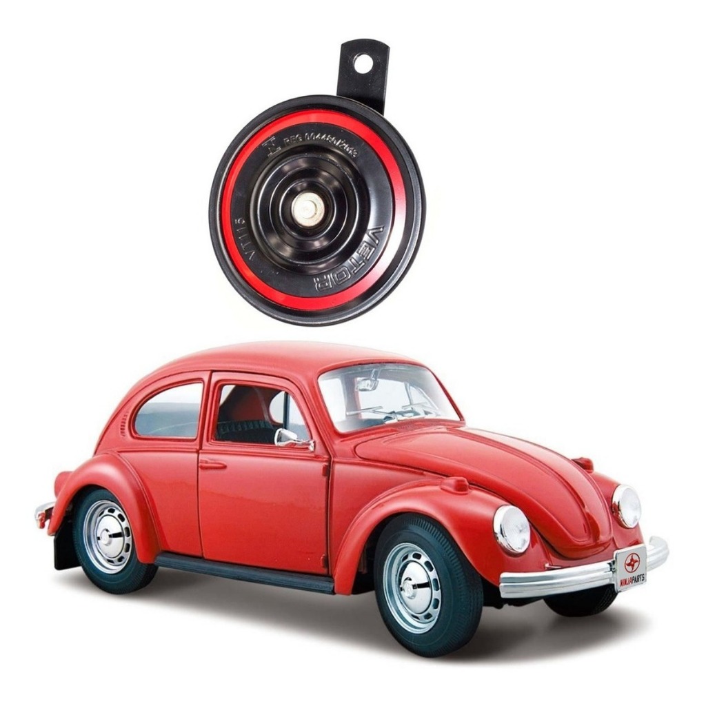 BUZINA  BIBI PAQUERINHA FUSCA 71 72 73 74 KOMBI 147 92MM 12V em Oferta na Shopee