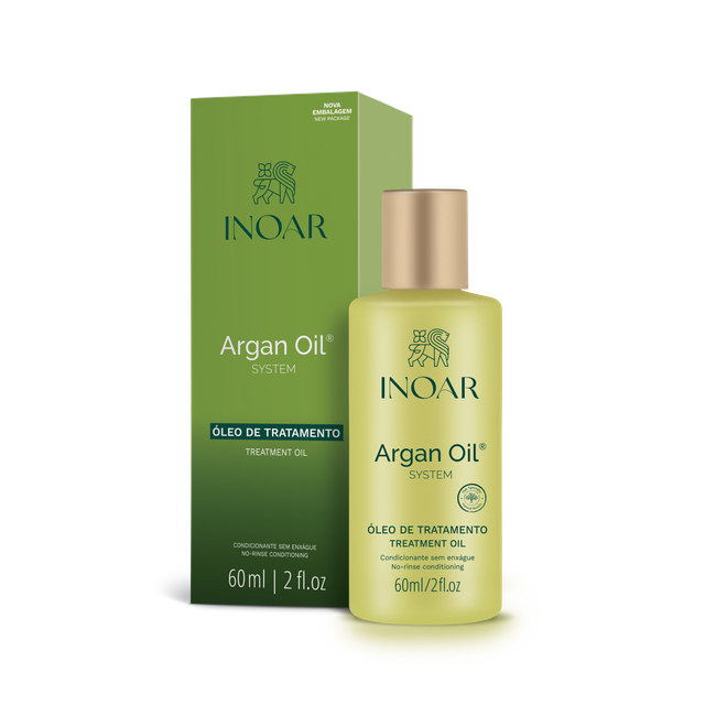 Inoar Argan Oil System - Óleo Capilar 60ml em Oferta na Shopee