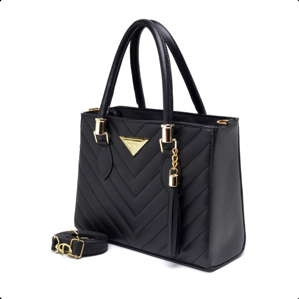 Bolsa Feminina Lorena Media Bordada Transversal De Ombro