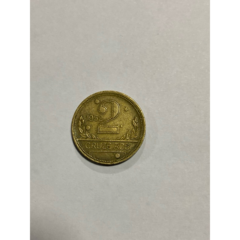 moeda 2 cruzeiros 1952 escassa