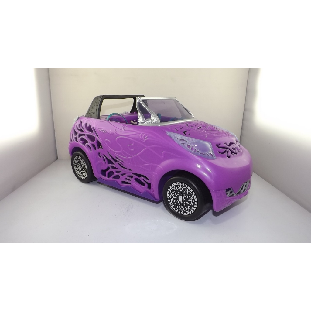Carro Monster High Roxo Coleção Mattel 2012 Semi Novo