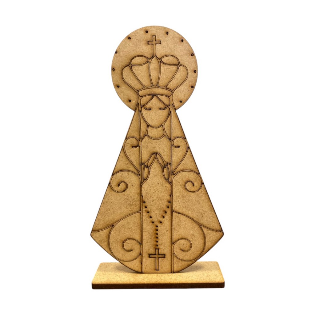 Kit 100 Nossa Senhora Aparecida Mdf 3 mm Igreja Religião