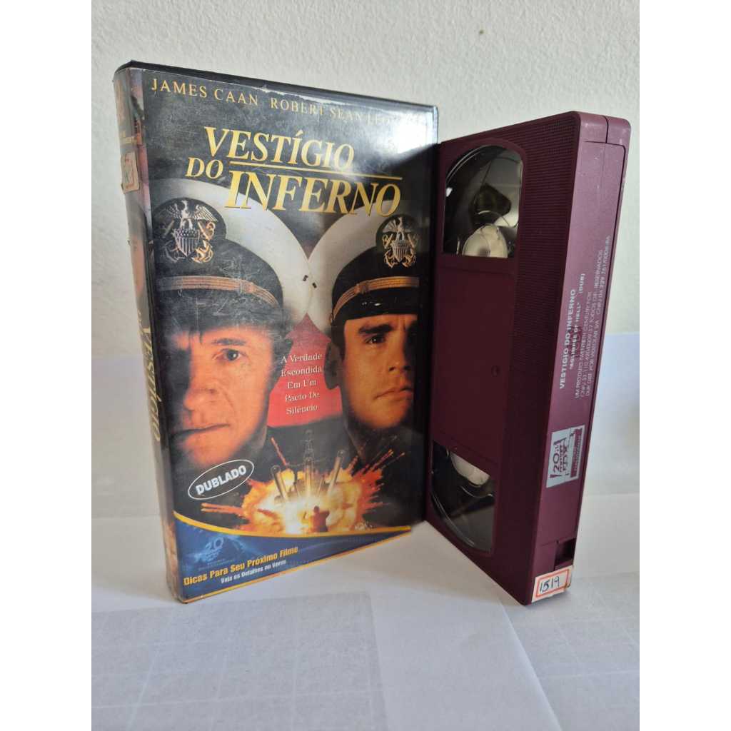 VHS Vestígio do Inferno Dublado Original