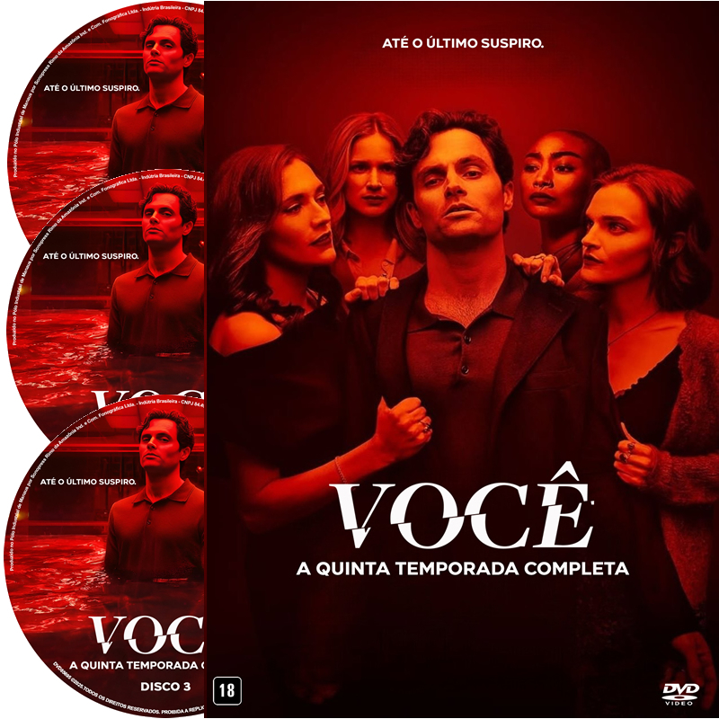DVD -  Série VOCÊ Quinta Temporada Final YOU temporada 5 Final em dvd