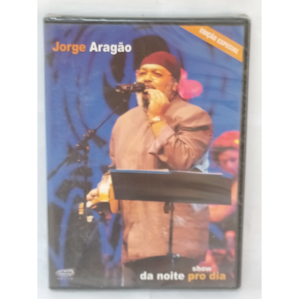 DVD JORGE ARAGÃO SHOW DA NOITE PRO DIA AO VIVO MULTISHOW EDIÇÃO ESPECIAL
