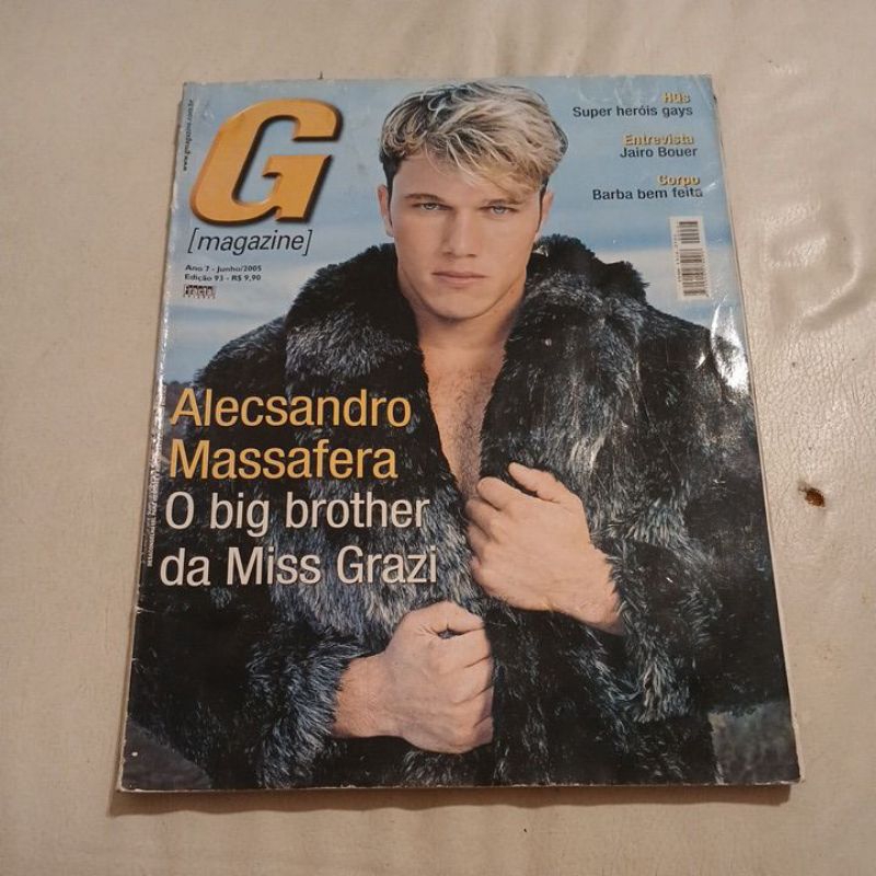 revista G magazine alecsandro massafera Eduardo Vitorino.