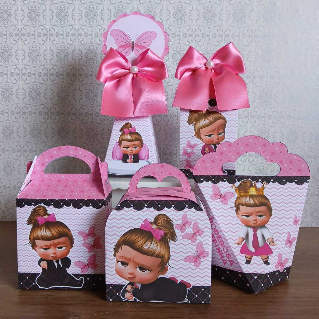 PEGUE E MONTE - Kit Festa Personalizados PODEROSA CHEFINHA LOIRA Lembrancinhas Caixinhas para festa