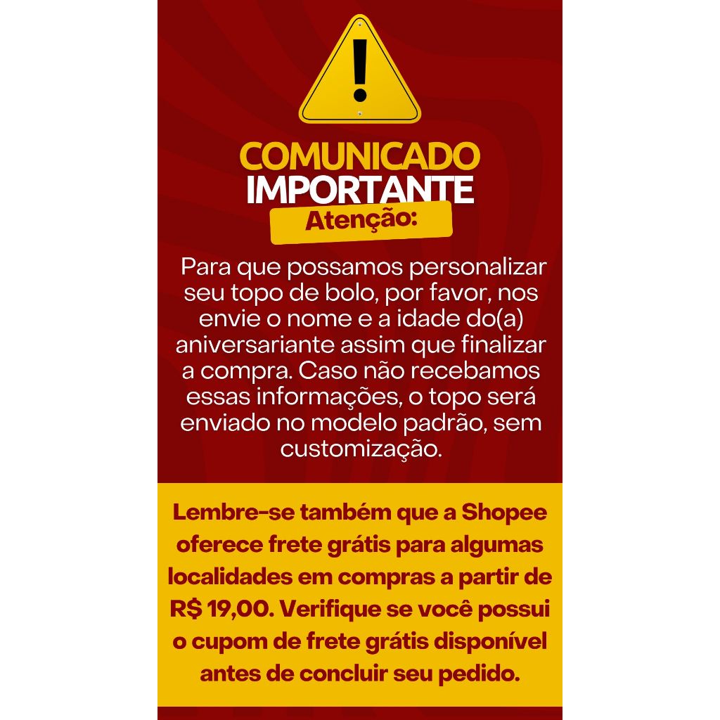 Topo de Bolo Cruzeiro Aniversario Comemoração Tema Cruzeiro